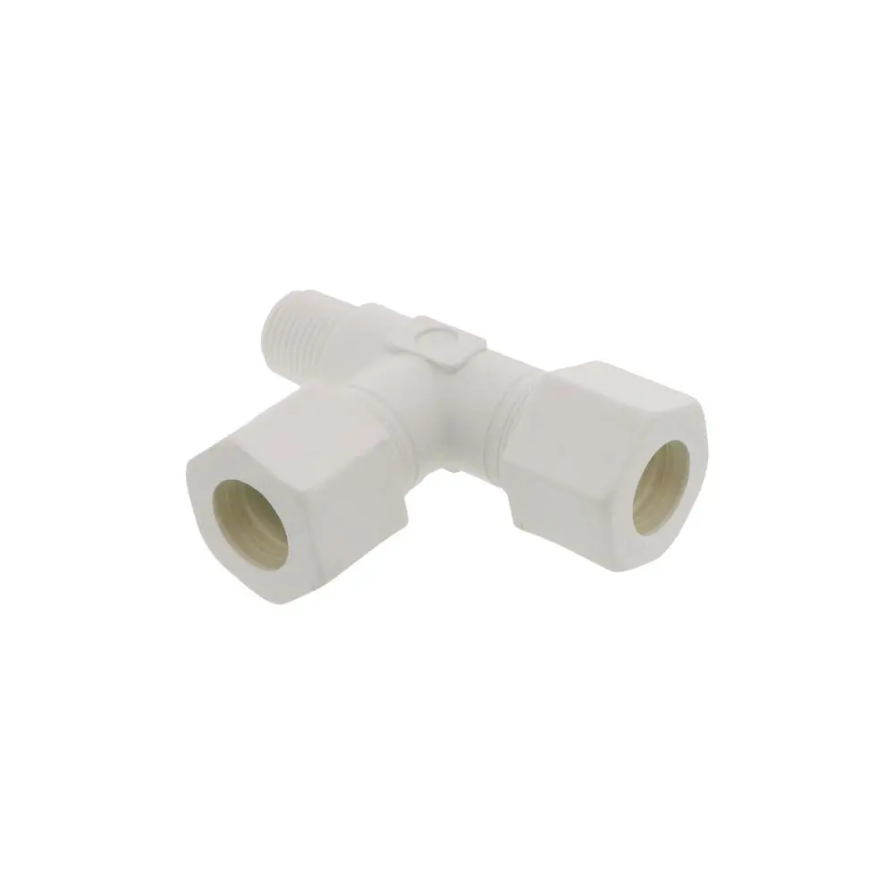 Jaco 75-12-8-P-Pg Polypropylene Male Run Tee 3/4 Od Tube X 1/2 Mpt 1