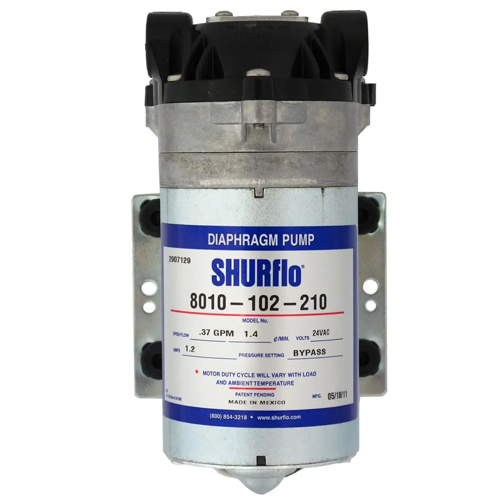 Shurflo 8010-102-210 Ro Booster Pump 50 Gpd 80 Psi 24V 1