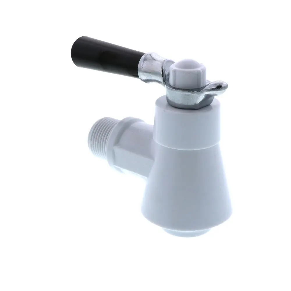 Tomlinson 1000817 350 3/4" Npt Thread Series Plastic No-Drip Soft Serve Ice Cream Dispenser Faucet 2
