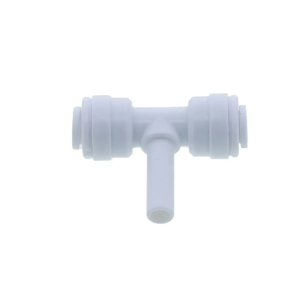 John Guest Branch Stem Tee - 1/4 X 1/4 X 1/4 Od Stem Branch 2
