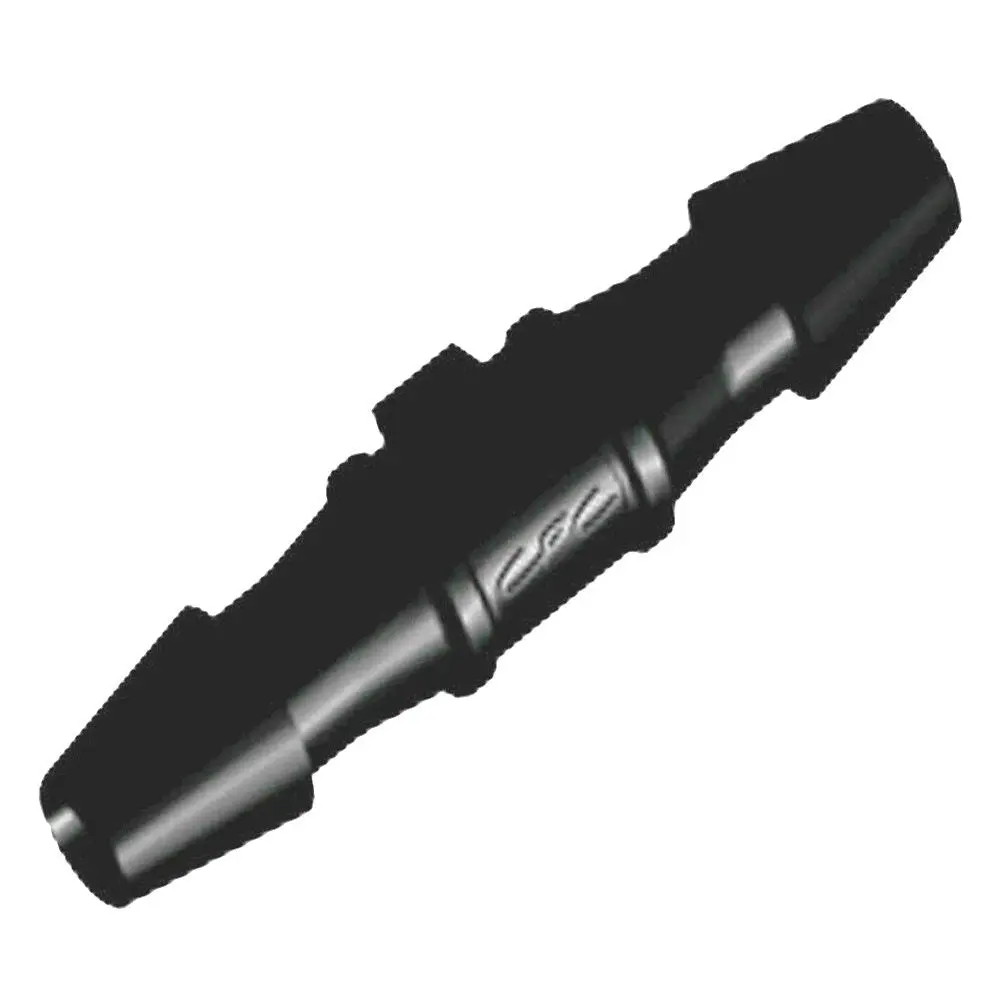 Fitquik Nylon Tube To Tube Straight Fitting Black - 3/32" Id Barb X 3/32" Id Barb 1