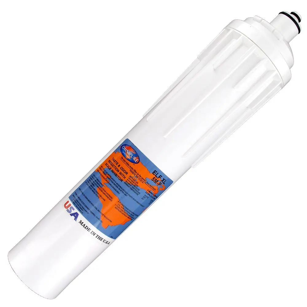 Omnipure Elfxl5mp Everpure Compatible 5M Carbon Block/Cto/Scale 12,000 Gal Filter 1