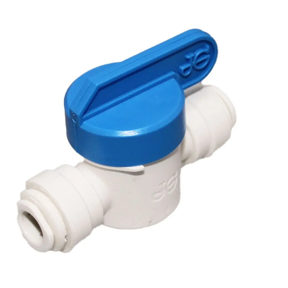 John Guest Shut-Off Valve-Polypro Straight - 3/8 Tube X 3/8 Tube 2