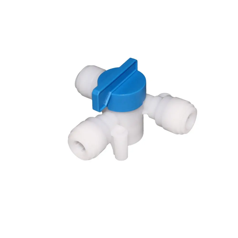 Neofit - Acetal Natural White Tee Valve 3/8"Tube 1