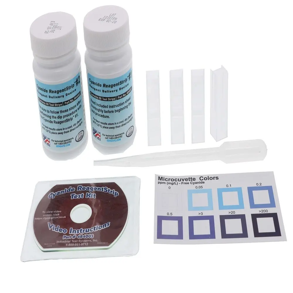 Exact Strip Cyanide , 50 Tests 2