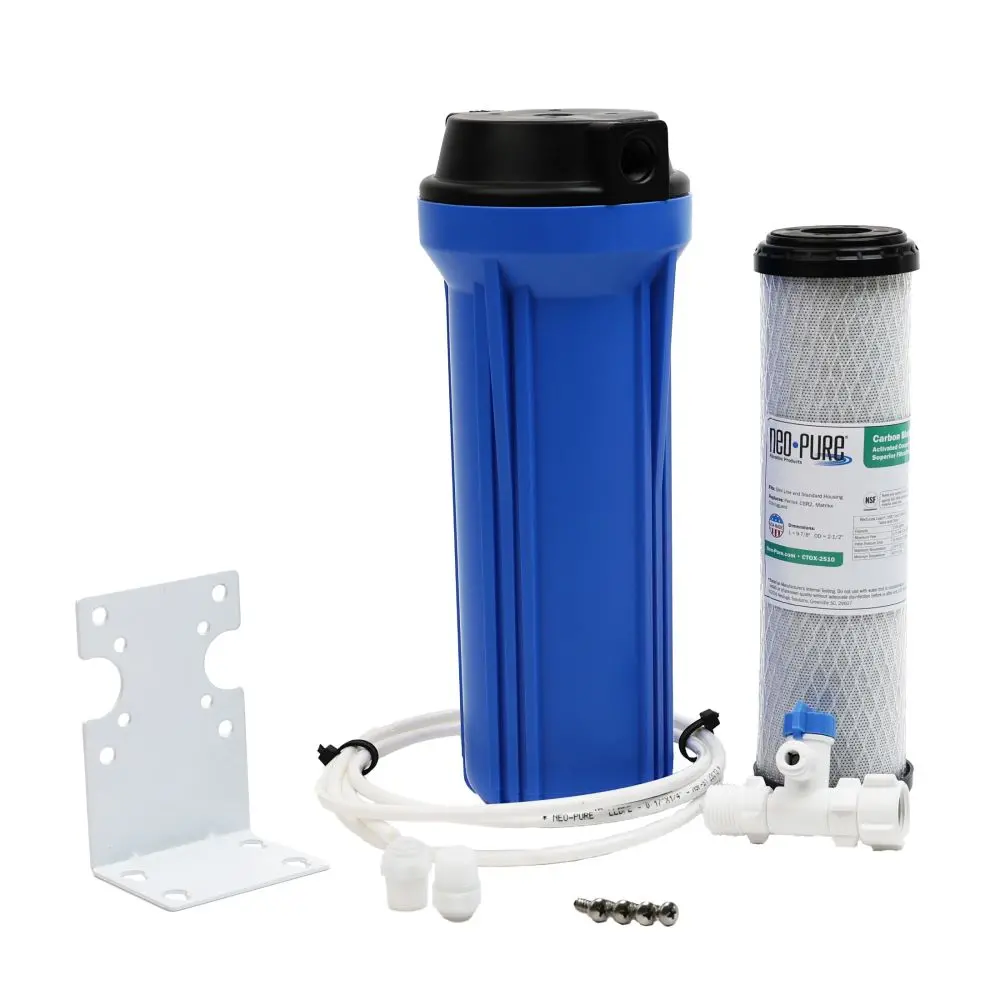 Neo-Pure 10" Carbon Block Undersink Drinking Water System 1