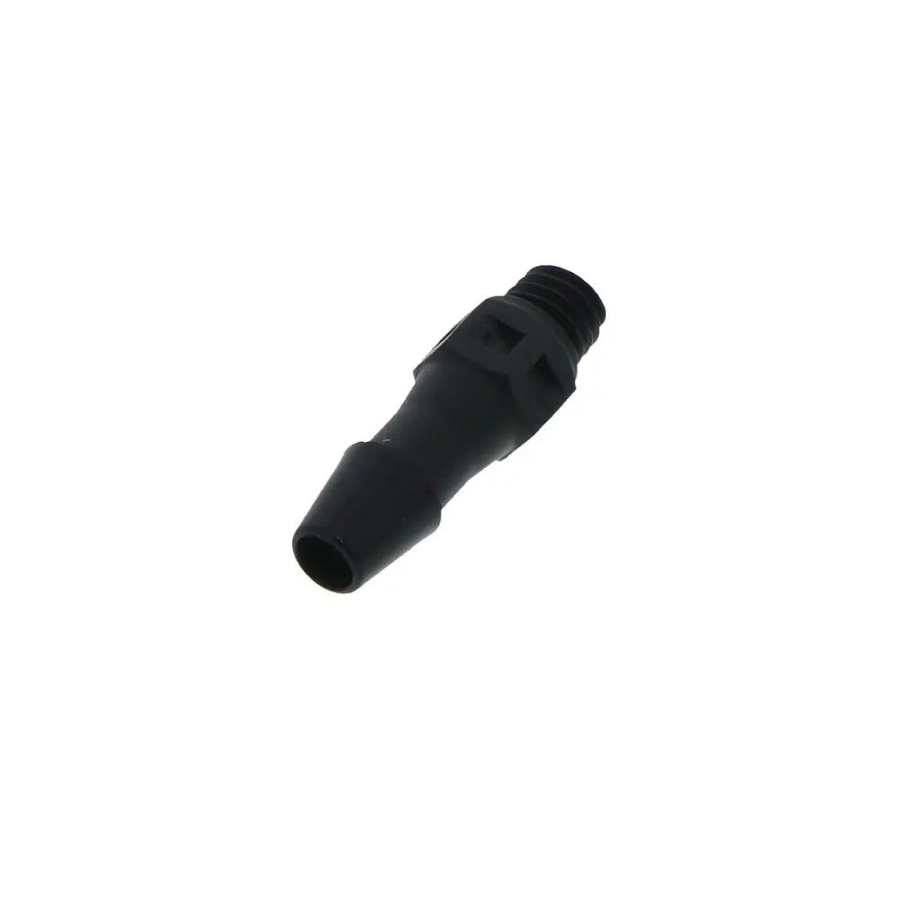 Fitquik Nylon Thread To Tube Straight Fitting Black - 10-32 Unf To 5/32 Hose Barb 1