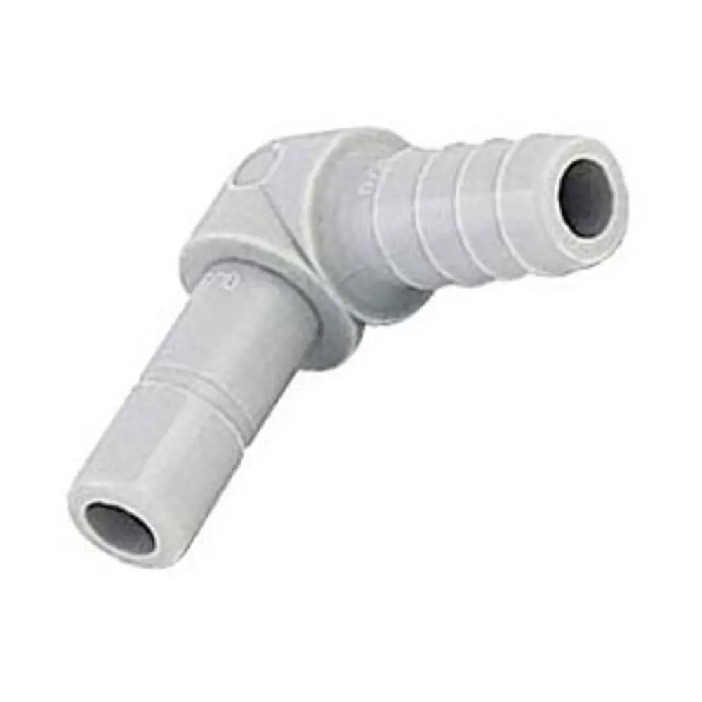 Dmfit Stem Elbow Barb Connector  - 3/8 Od Stem X 5/16 Id Barb 1
