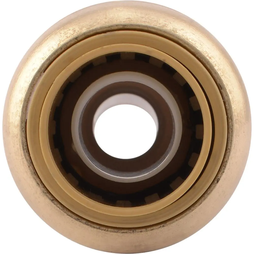 Sharkbite® U009lf Lead-Free Brass Push-To-Connect Reducer Coupling - 3/8" X 1/2" 2