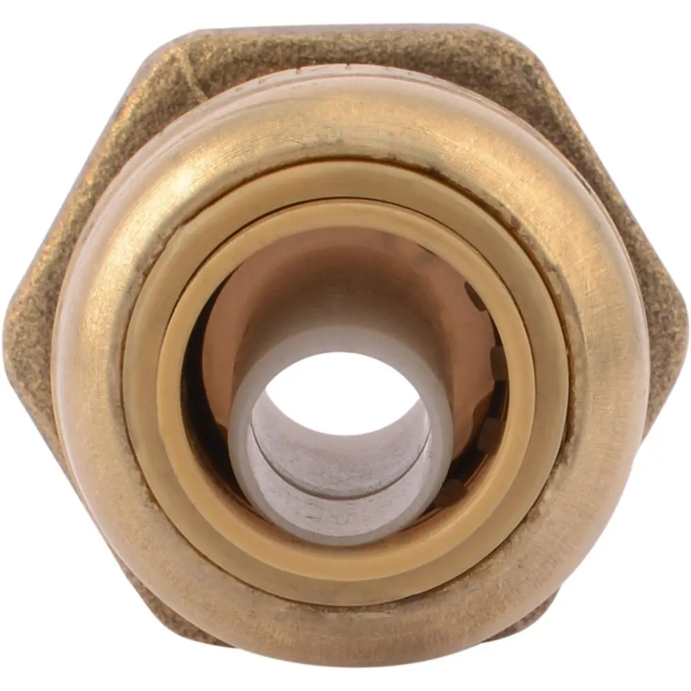 Sharkbite® U070lf Lead-Free Brass Push-To-Connect Female Adapter - 3/8" X 1/2" Fpt 2