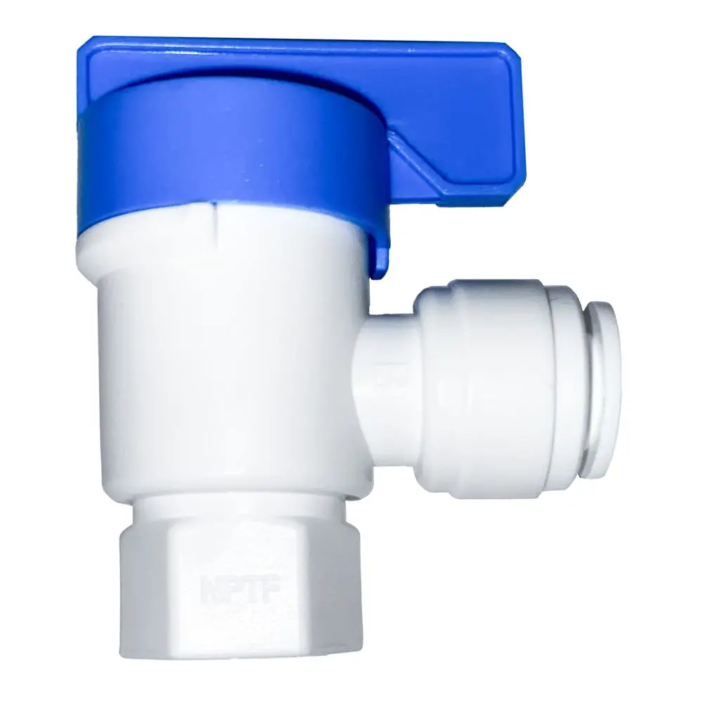 Neofit - Acetal White Tank Valve Female Elbow 1/4" Fpt X 3/8" Tube 1