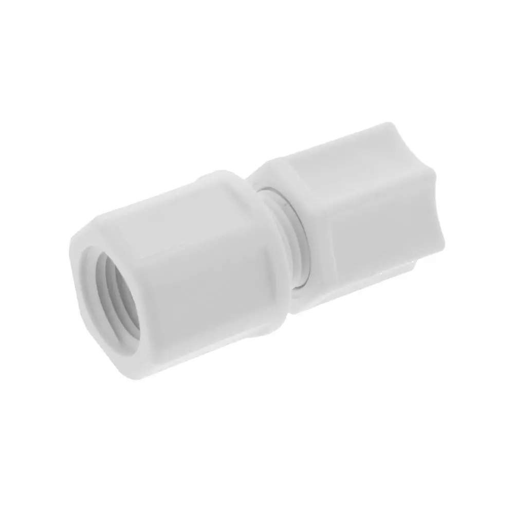 Jaco 25-5-4-P-Pg Polypropylene Female Connector 5/16 Od Tube X 1/4 Fpt 1