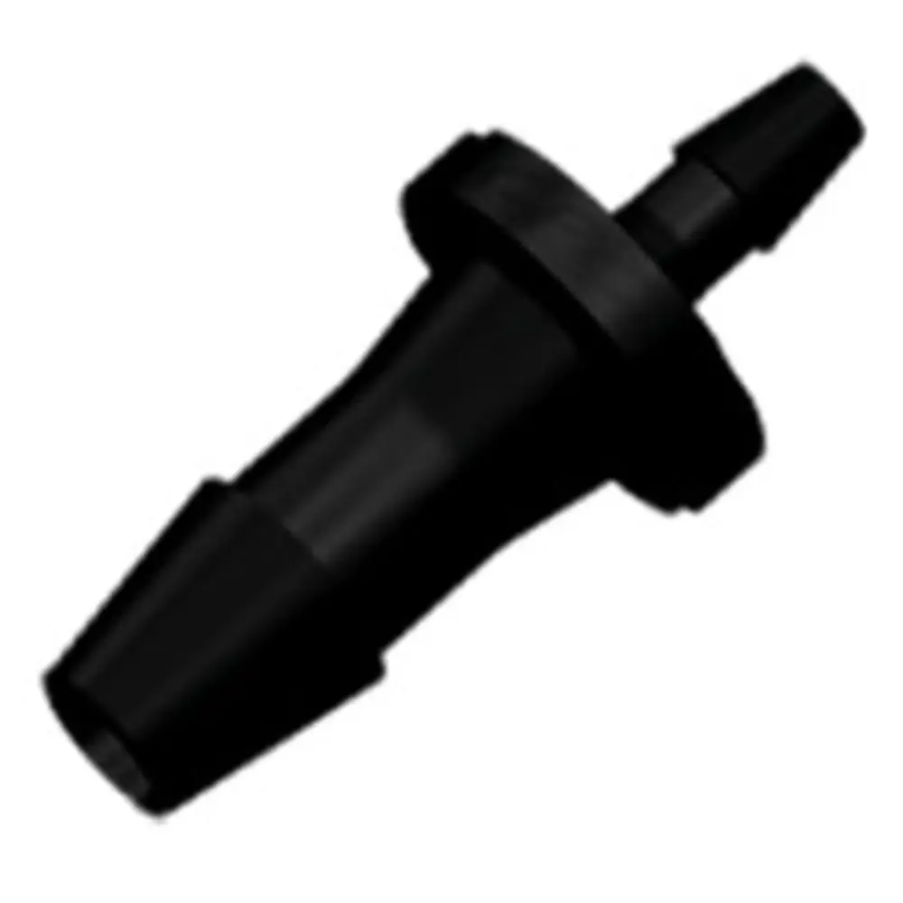 Fitquik Nylon Tube To Tube Straight Reducer Fitting Black - 1/4" Id Barb X 5/32" Id Barb 1