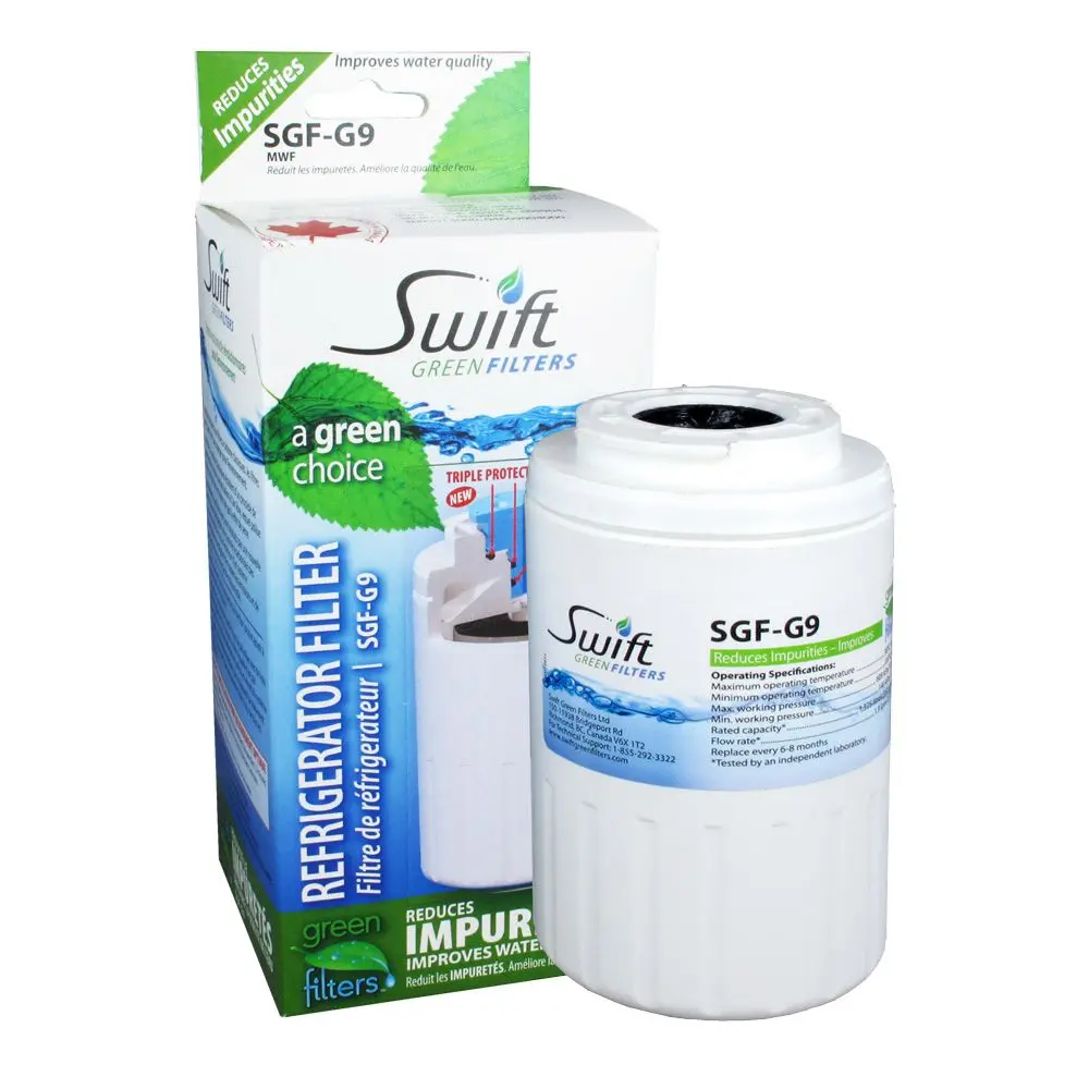 Swift Green Sgf-G9 Compatible Ge Mwf Refrigerator Filter 1