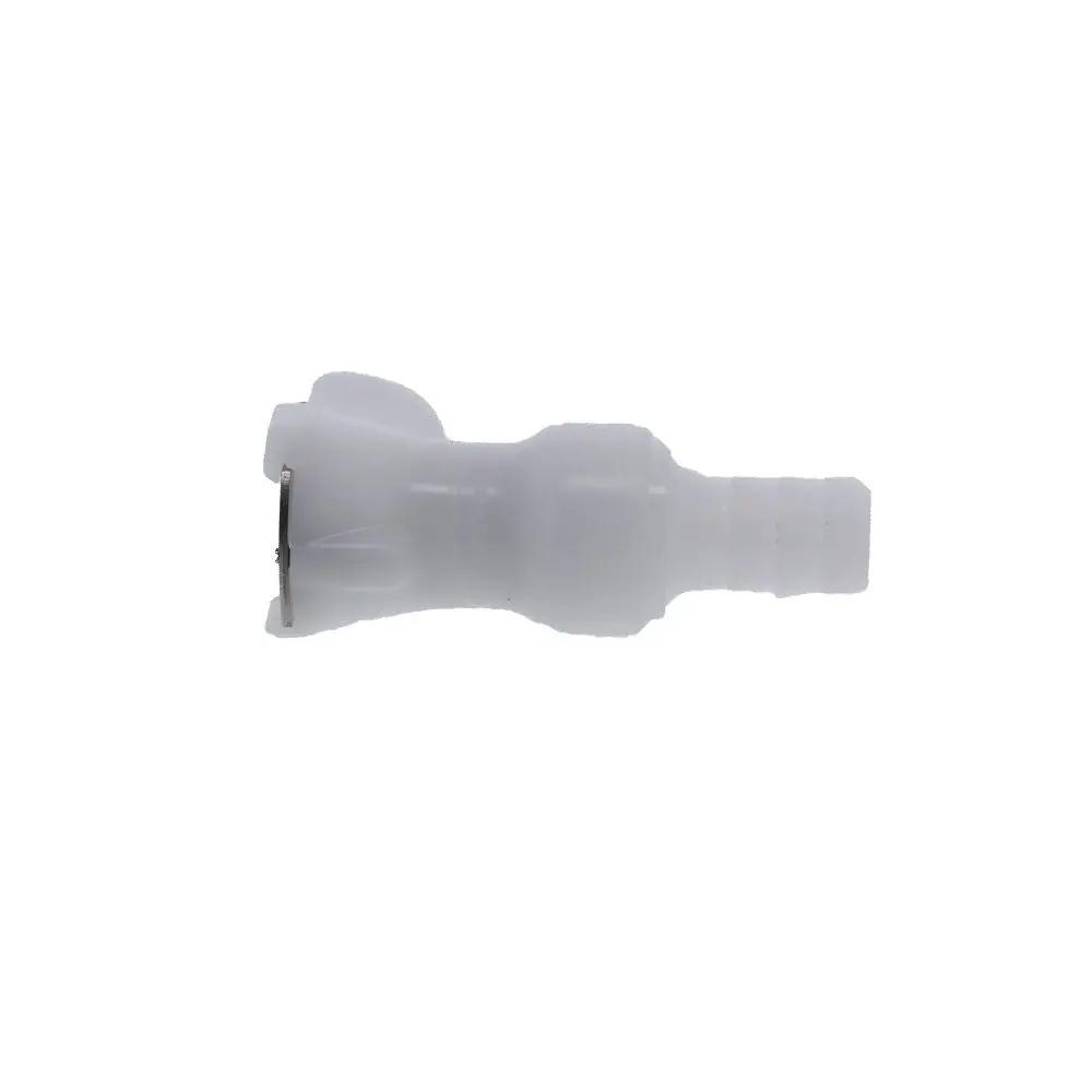 Plcd17006v Valved In-Line Hose Barb Coupling Body 3/8 Id Barb Viton O-Ring 3