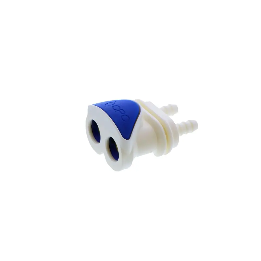Dpc17004 Non-Valved In-Line Hose Barb Coupling Body - 1/4 1