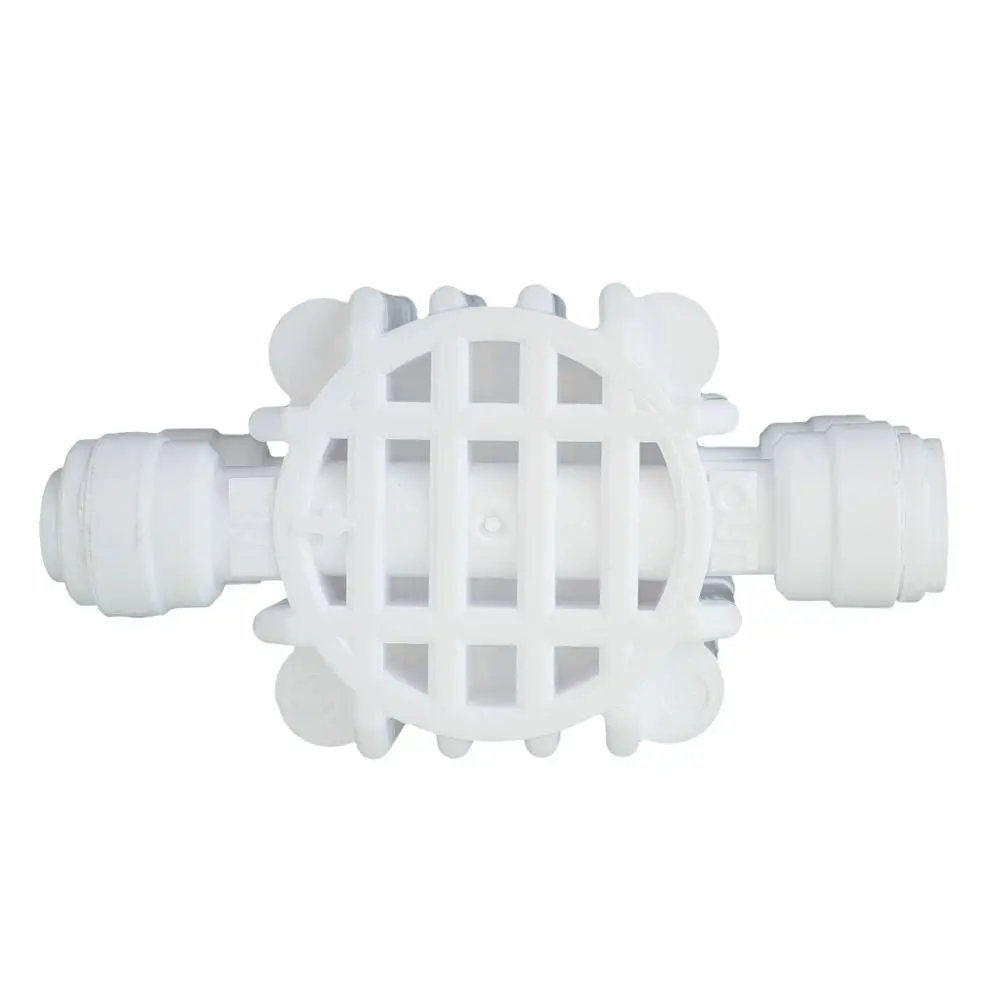 Automatic Shut Off Valve 4 Way 1/4 Qc White 1