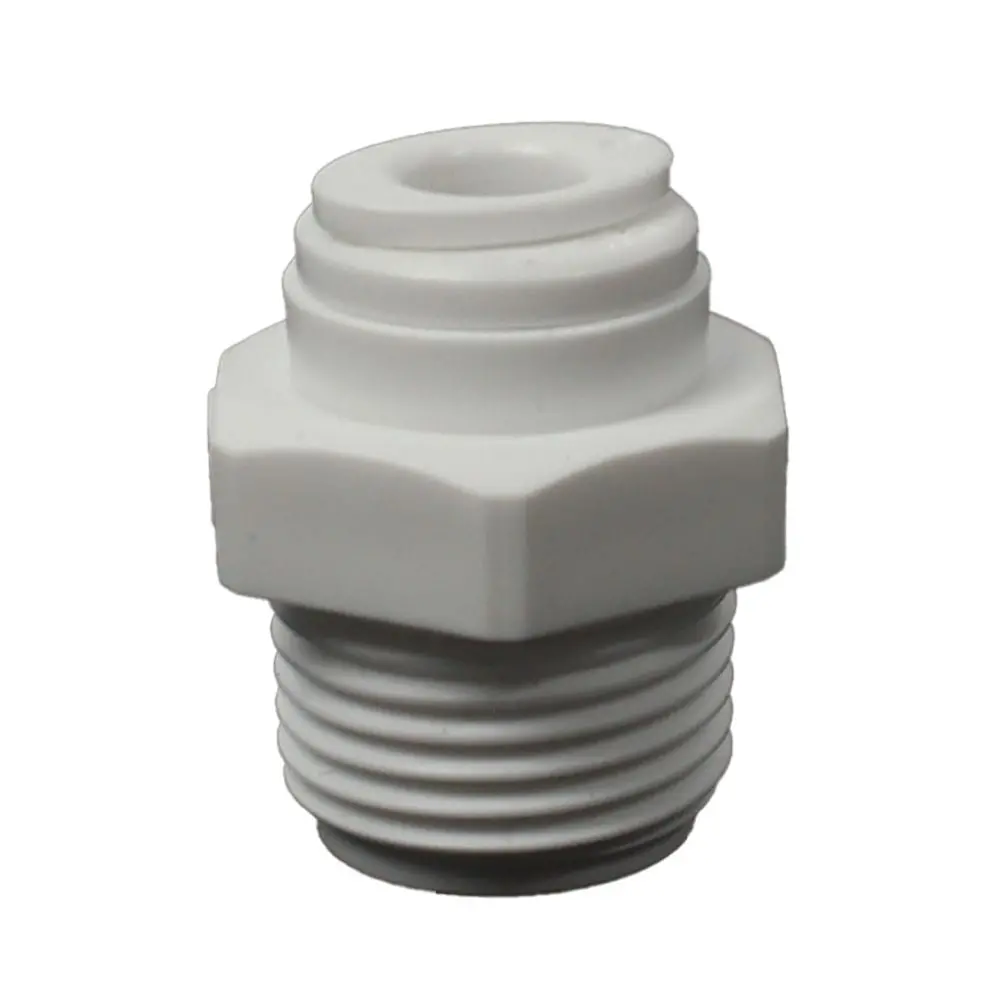 Male Connector Acetal 1/4 Qc X 3/8 Mnpt 1