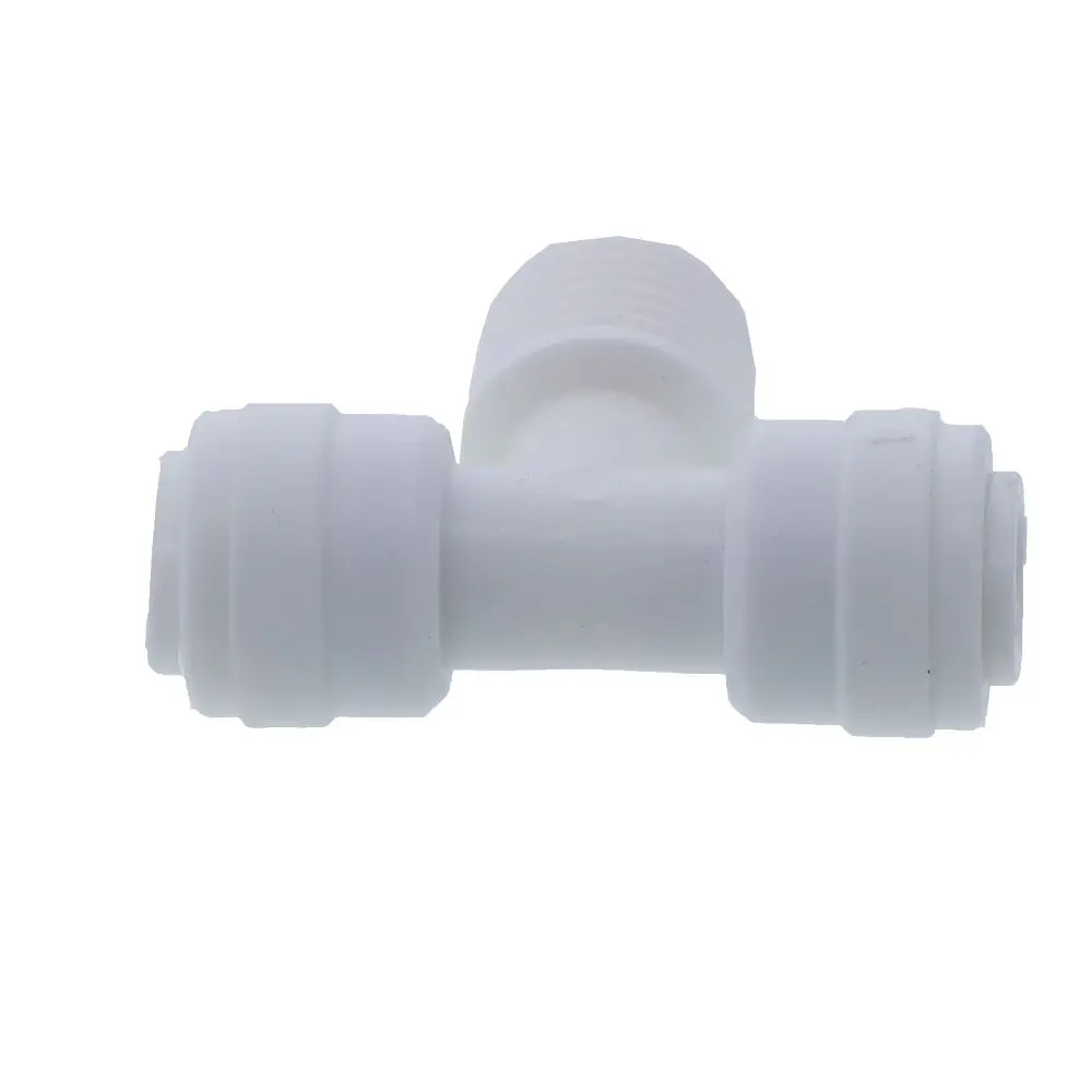 Dmfit Male Tee Union - 1/4" Push-In X 1/4" Nptf 3