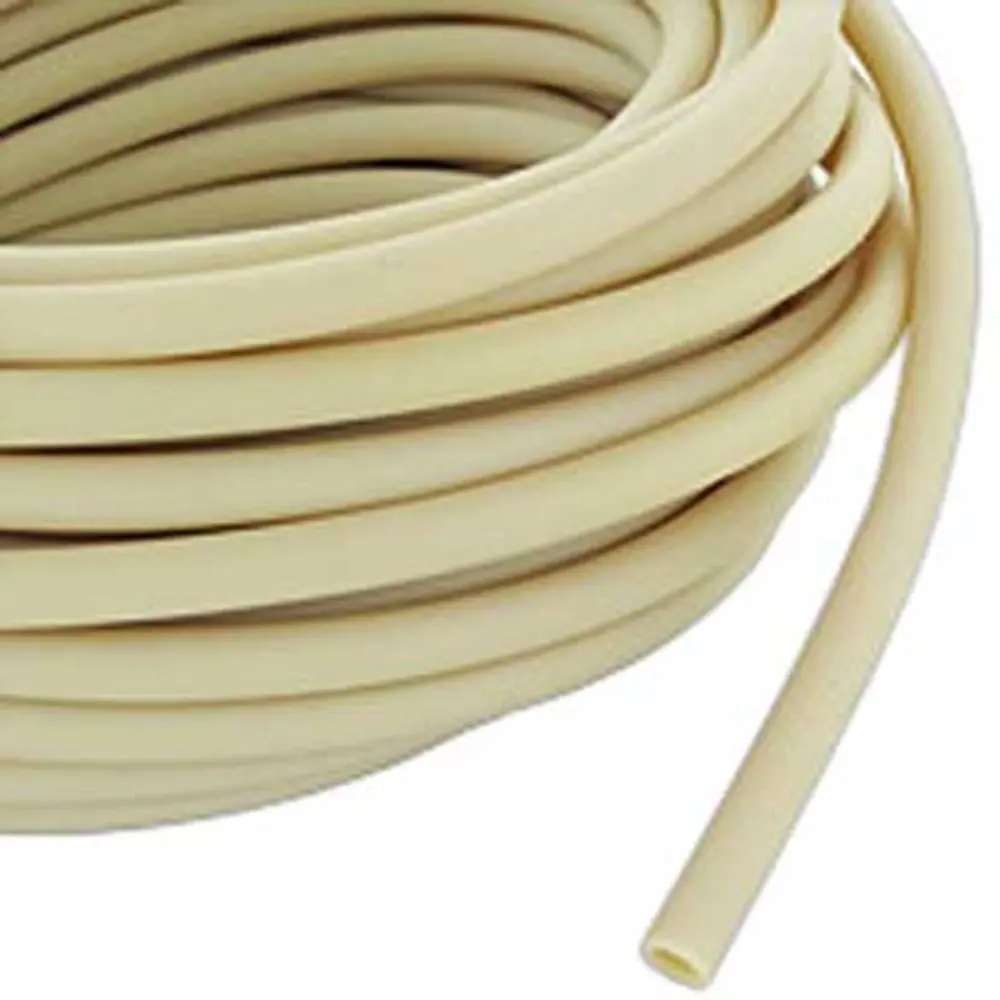 Thermoplastic Rubber Tubing 73A Food Grade Natural (Manila) - 1/4 Id X 3/8 Od 1
