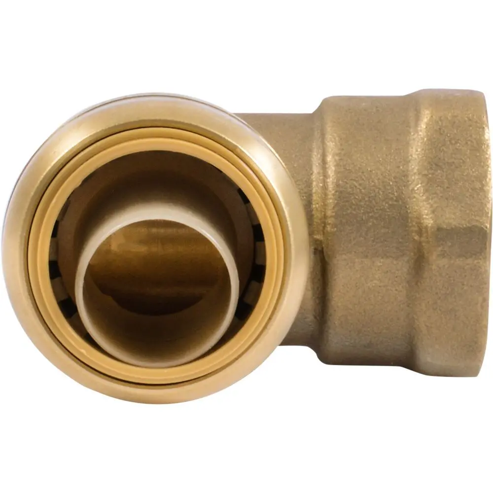 Sharkbite® U314lf Lead-Free Brass Push-To-Connect Female Elbow - 3/4" X 3/4" Fpt 2
