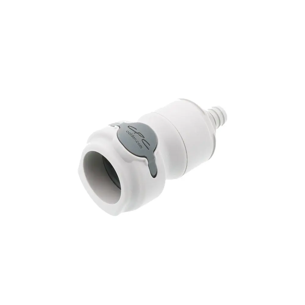 Nshd17008 Valved In-Line Hose Barb Coupling Body 1/2 Id 1