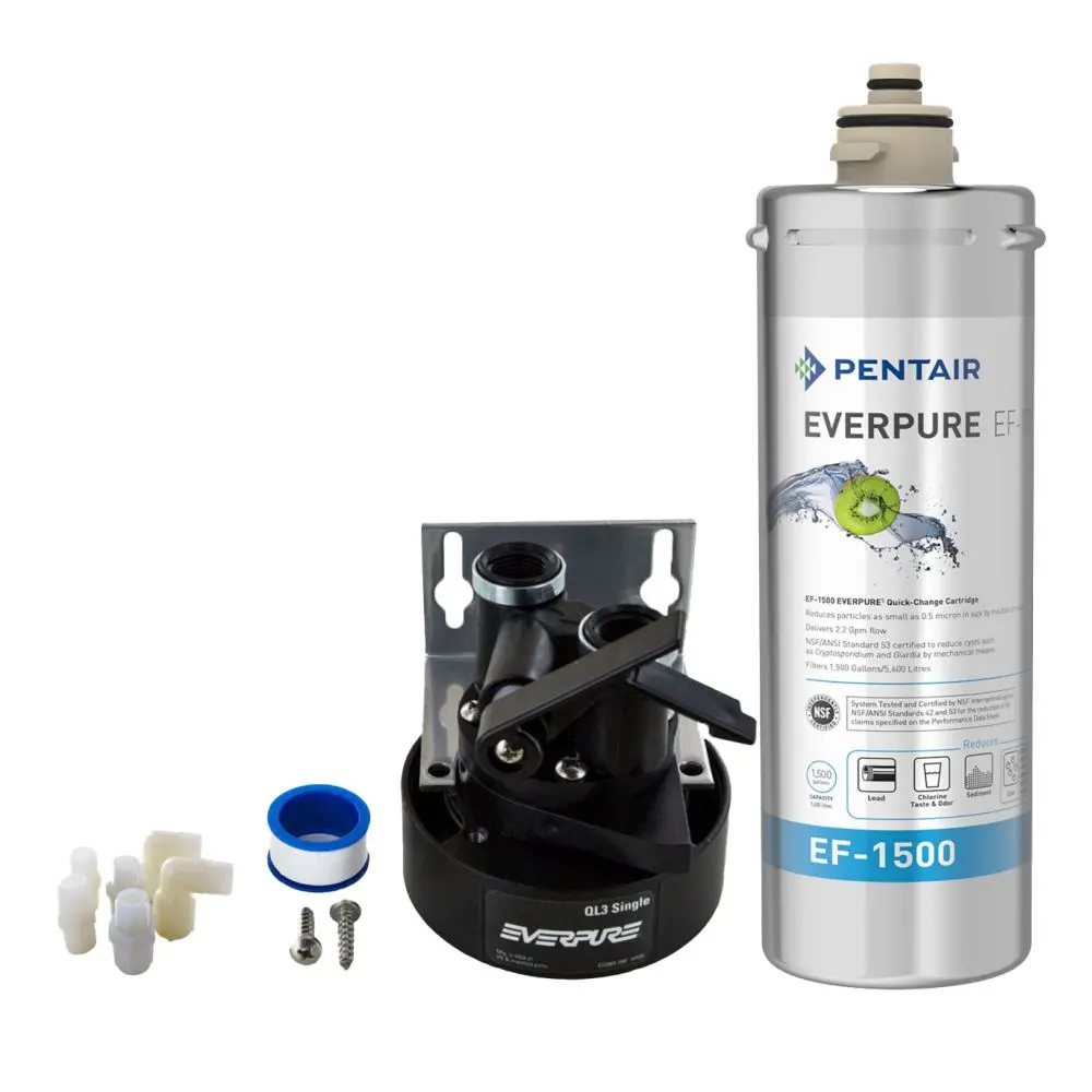 Everpure Ef-1500 Full Flow Drinking Water Filter System - Ef-1500 System With Retail Accessories 1