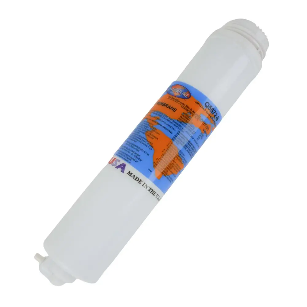Omnipure Q-Series 75 Gpd Ro Membrane W/ Check Valve & Flow Restrictor 1