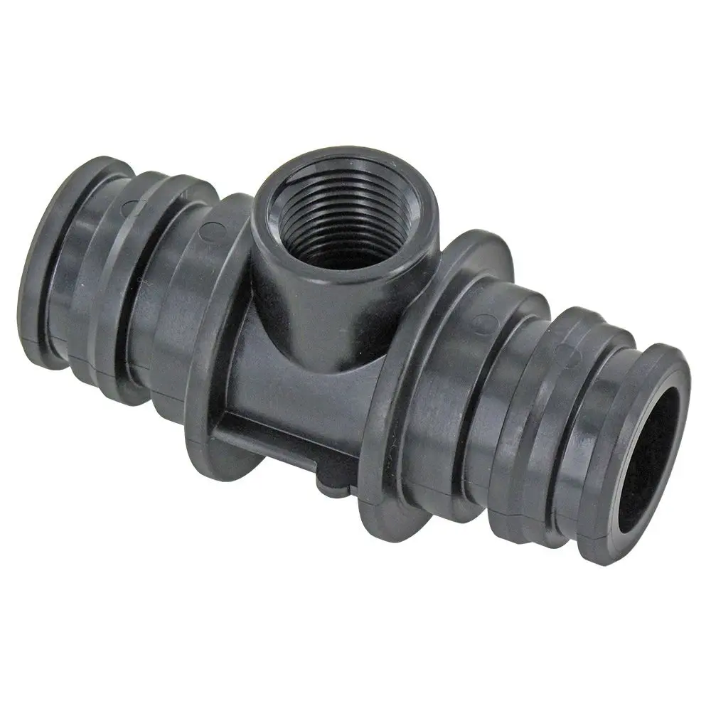 3M Water Filtration 85-8526 Double Ended Connector W/ Gauge Port For High Flow Manifolds 1