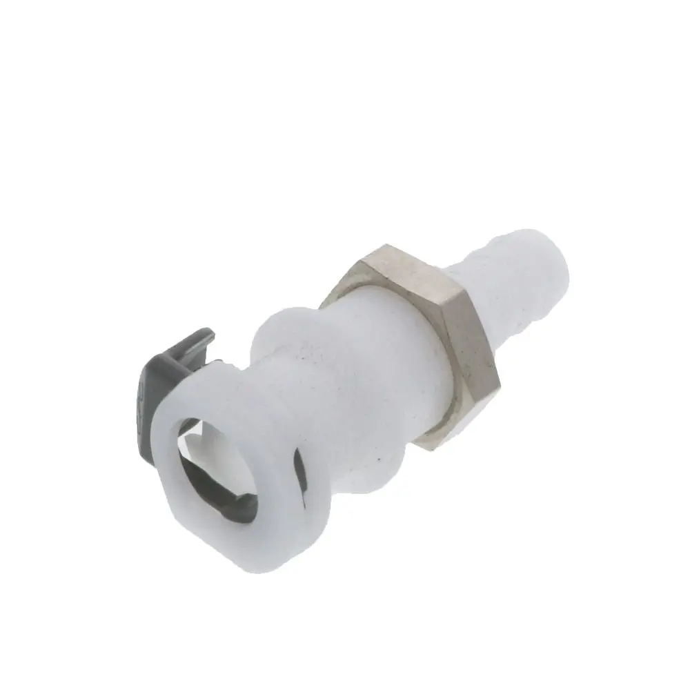 Apc16006 Panel Mount Hose Barb Coupling Body 3/8 Id Barb 2