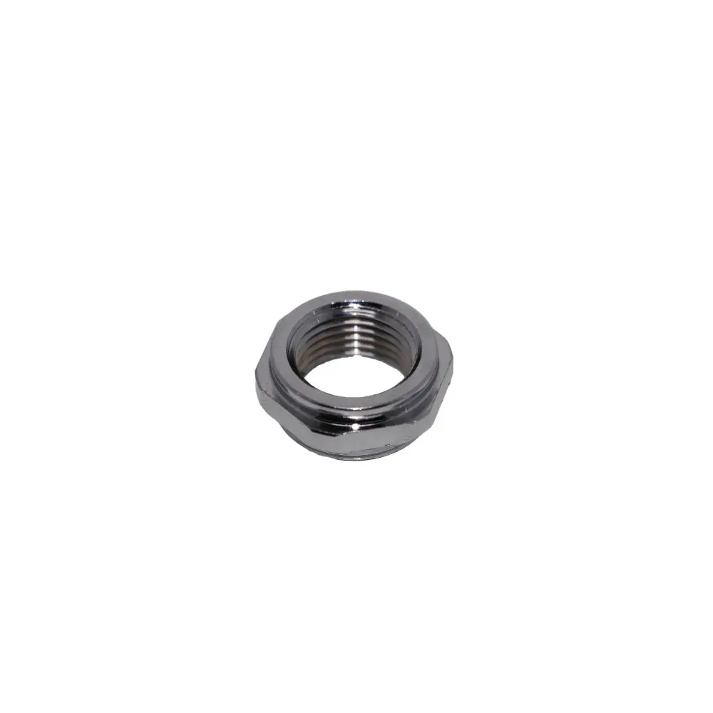 Faucet Aerator Adapter Full Flow Fpt 3/4"-27 X Mpt 55/64"-27 Chrome 1