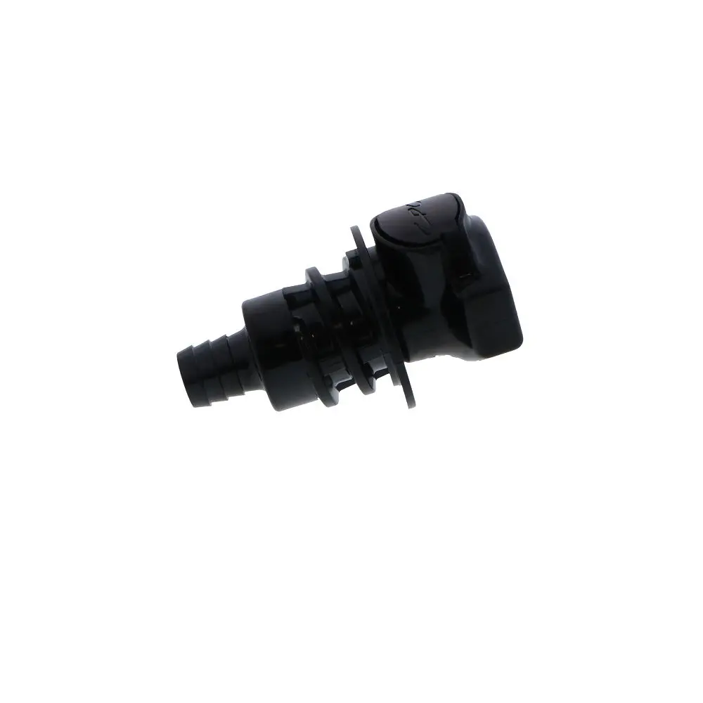 Hfcd16857 Valved Panel Mount Hose Barb Coupling Body 1/2 Id Barb 2