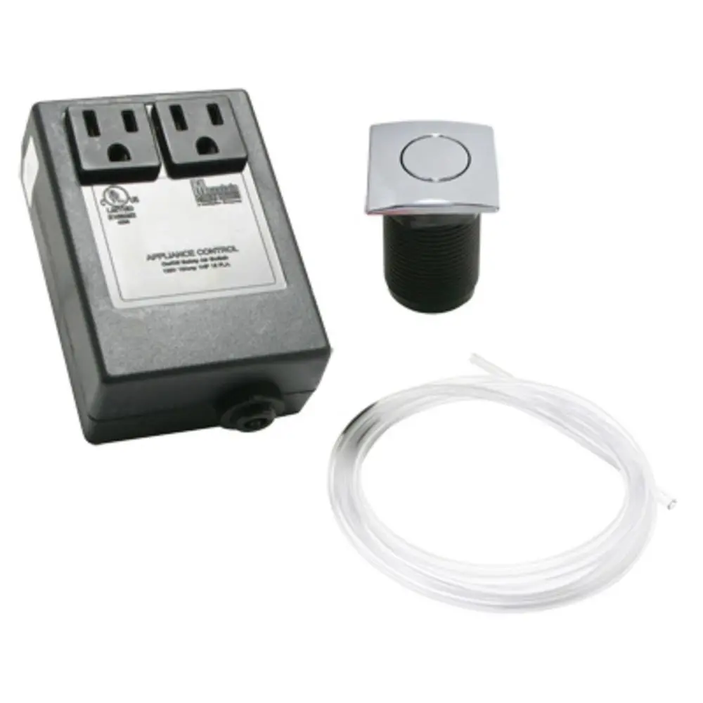Mountain Plumbing Mt952 Square Classic Touch Waste Disposer Air Switch 1