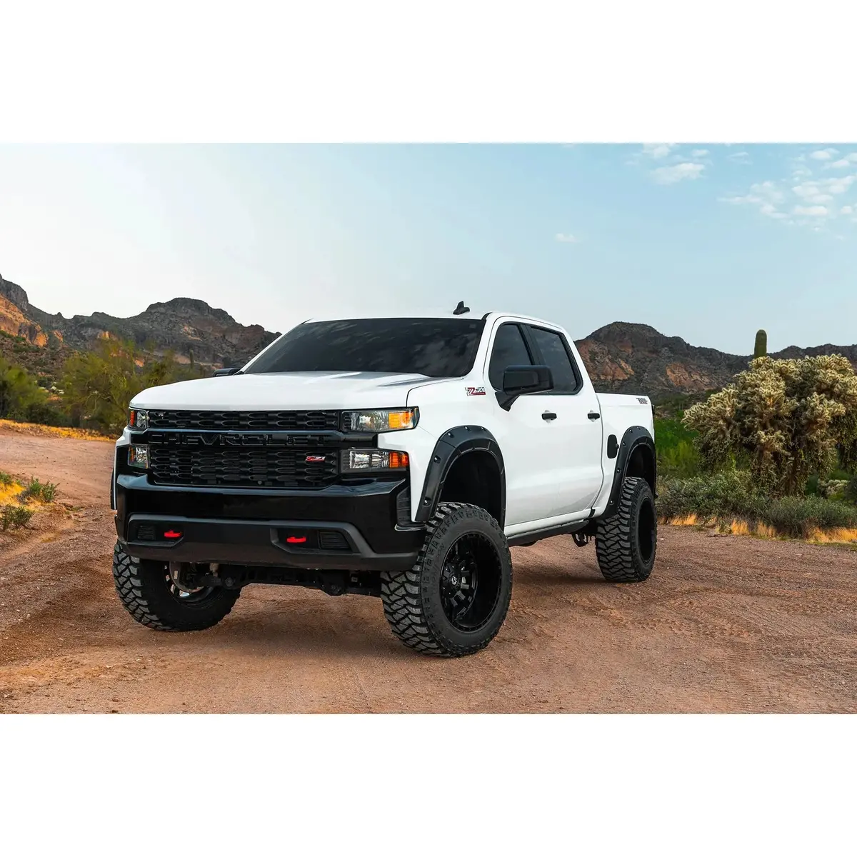 Rough Country Silverado Defender Fender Flares, 2020-2025 Lm2/Lz0 2