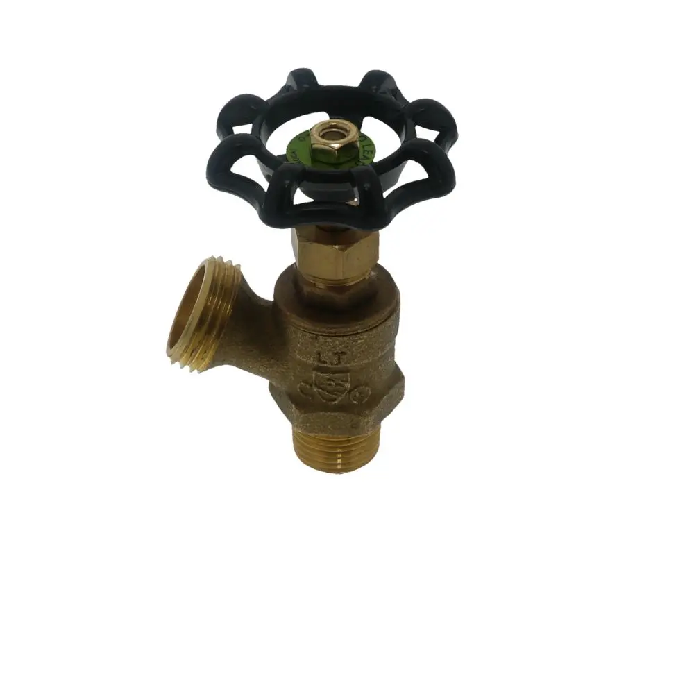 Brass Boiler Drain Full Flow With Stuffing Box Lead-Free 1/2" Mipt X Mght 1