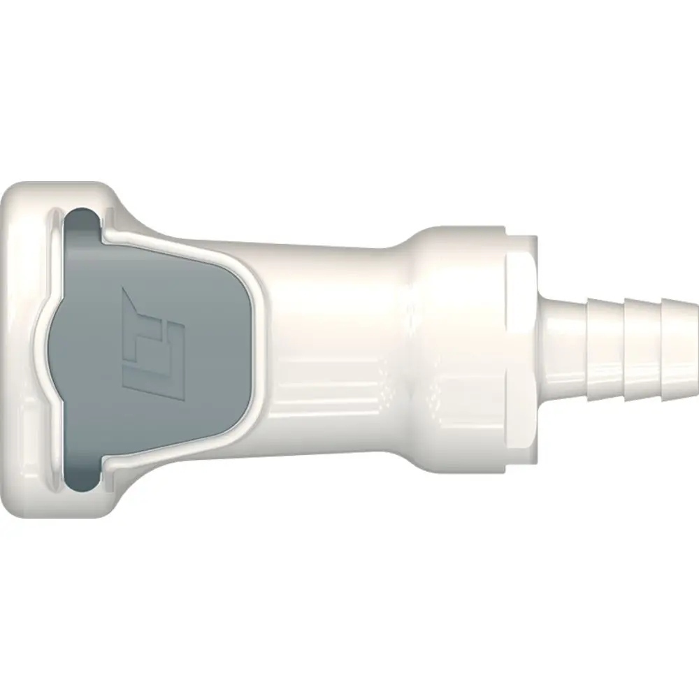 Linktech 60Ps Series Straight Female, Valved, 3/8" Hb, Polysulfone, Epdm 1