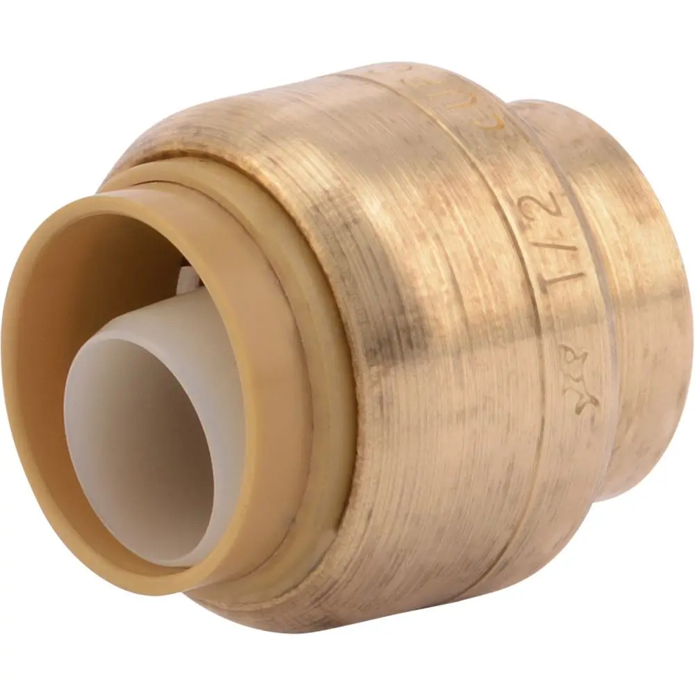 Sharkbite® U514lf Lead-Free Brass Push-To-Connect End Stop - 1/2" 1