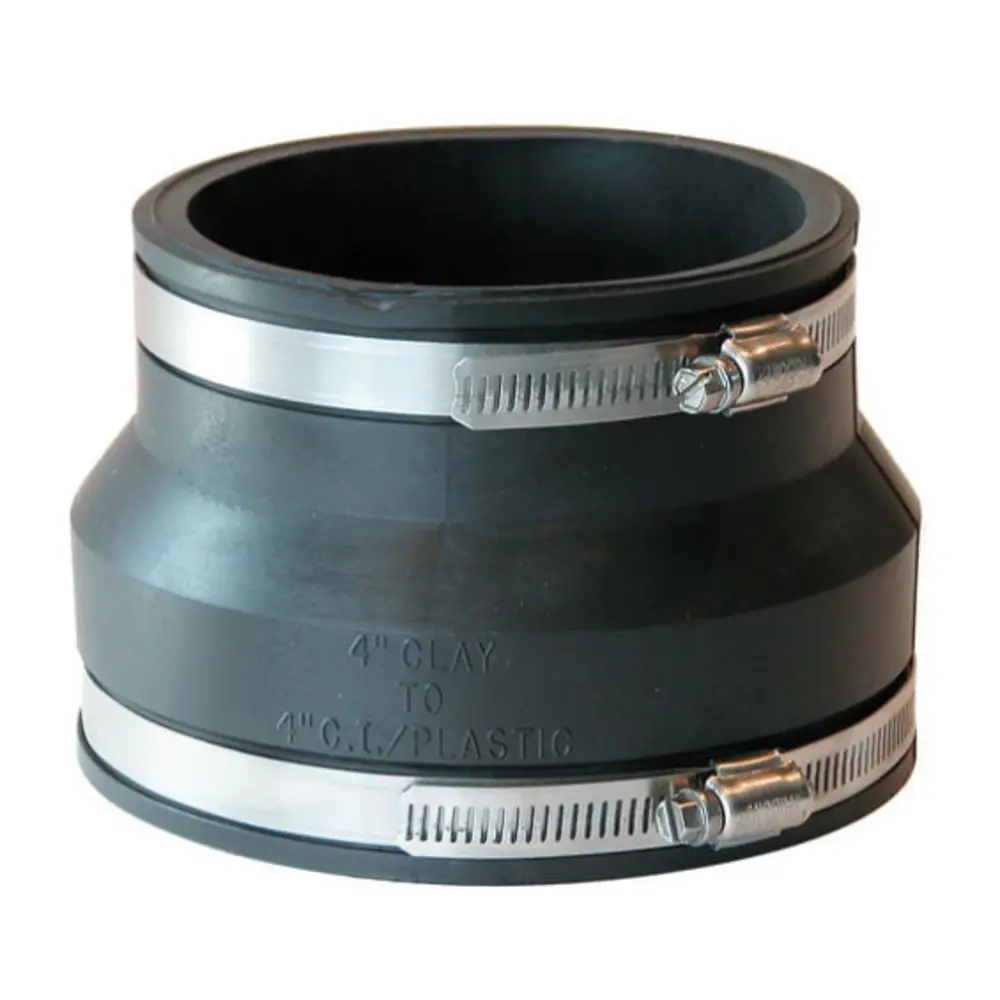 Flexible Coupling By Fernco 4X4" 1