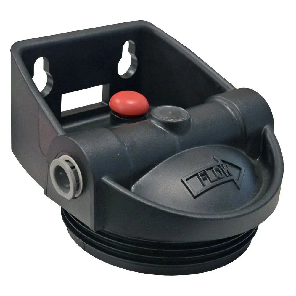 Pentek Qc Black Integrated Bracket Cap For 3G Slim Line Housings W / Pr - 1/2" Qc 1