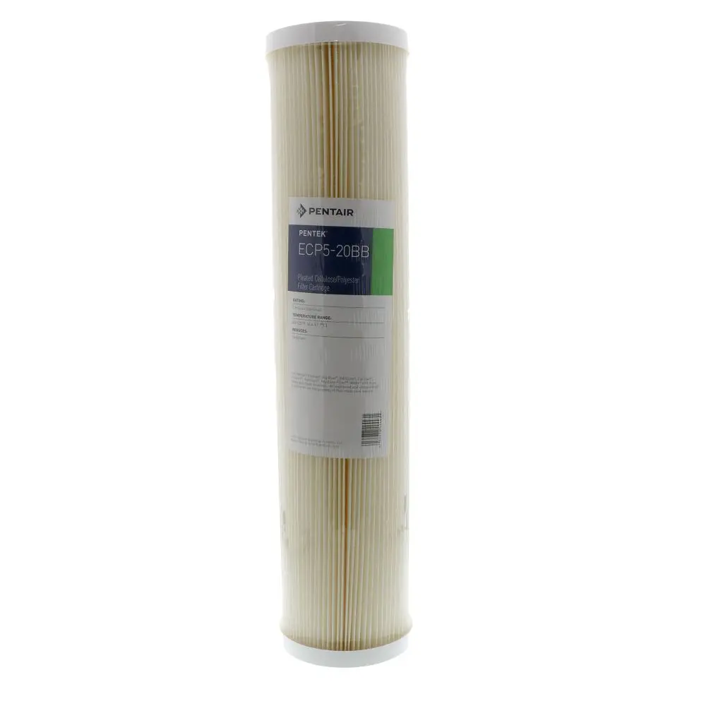 20" Bb Pentek Pleated Cellulose-Polyester Ecp5-20Bb 5 Mic Filter 1