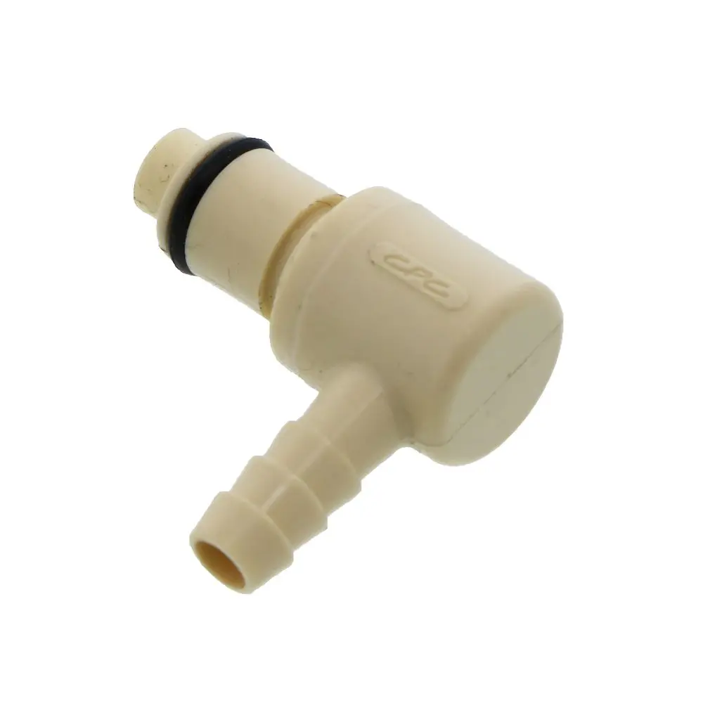 Plcd2300412 Valved Elbow Hose Barb Coupling Insert 1/4 Id Barb 2