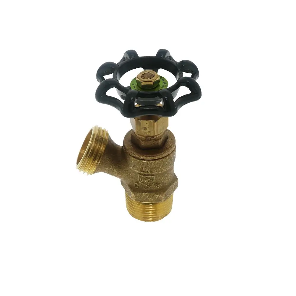 Brass Boiler Drain Full Flow With Stuffing Box Lead-Free 3/4" Mipt X Mght 1