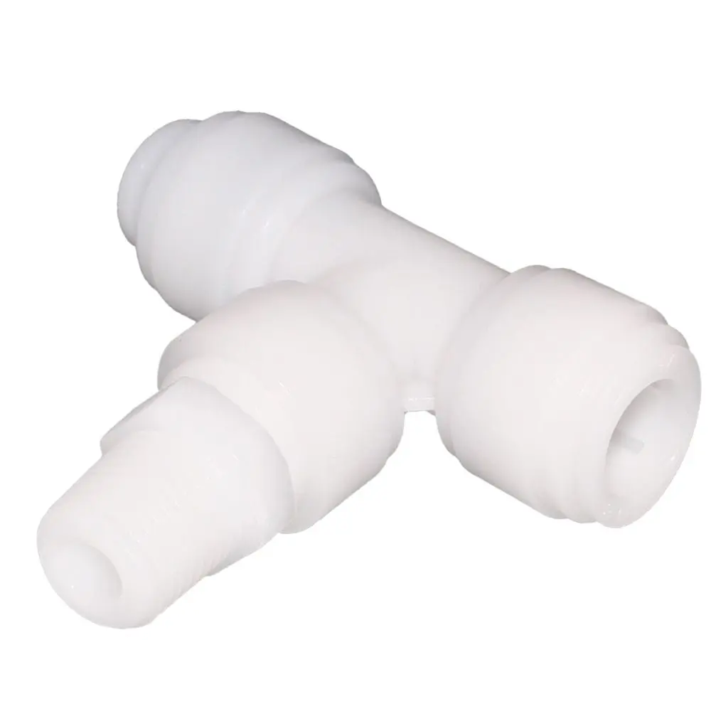 Neofit - Acetal Natural White Swivel Tee 8Mm X 1/4" Bspp 1
