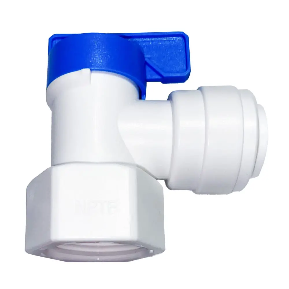 Neofit - Acetal White Tank Valve Female Elbow 3/4" Fpt X 5/8" Tube 1