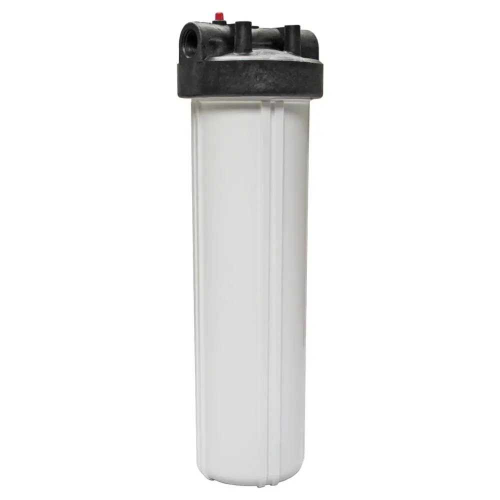 Watts Flowmatic 20" Full Flow Water Filter Housing Black/White W/ Pr 1