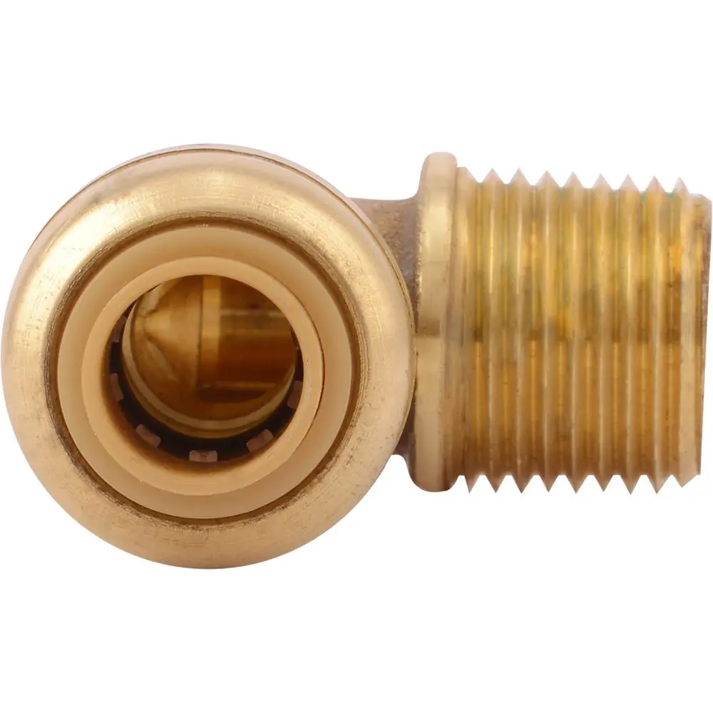 Sharkbite® U276lf Lead-Free Brass Push-To-Connect Dishwasher Elbow - 1/4" X 3/8" Mpt 2