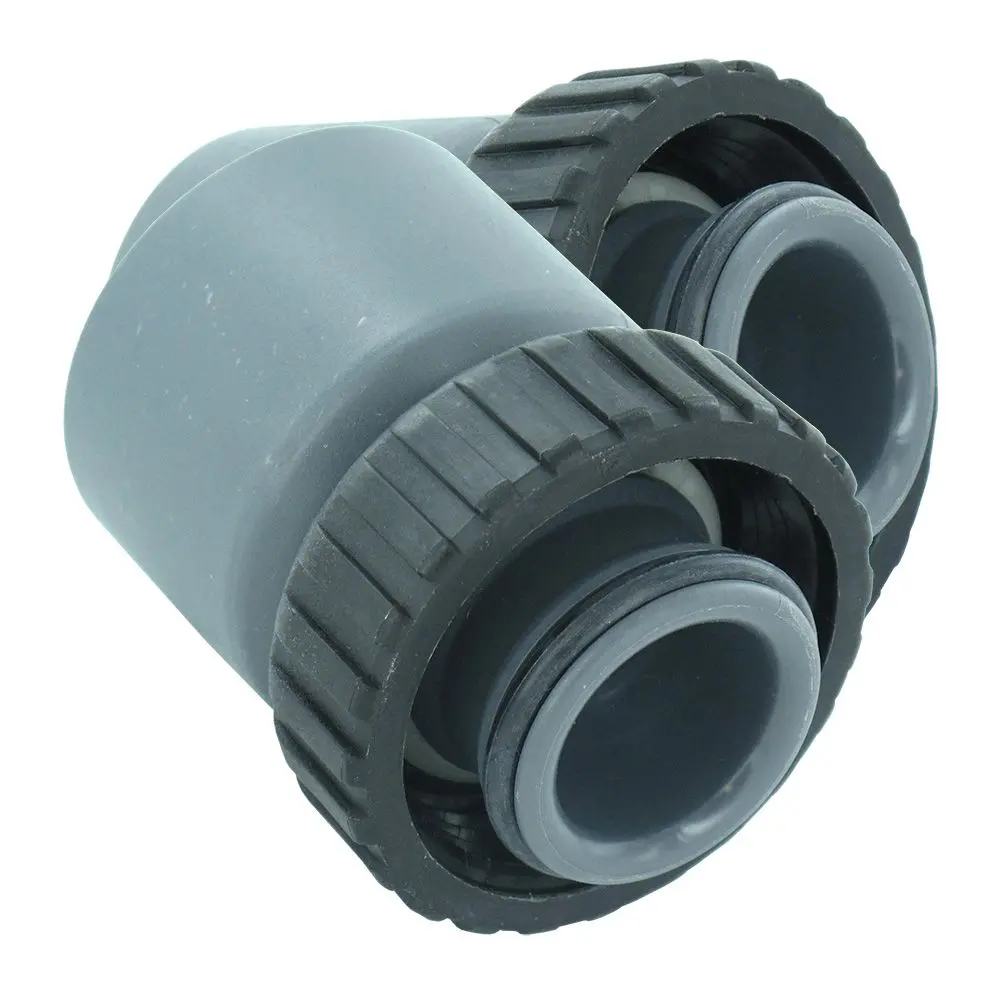 Clack Ws1 V3007-07 Fitting 1.25" & 1.5" Pvc Solvent Assembly 1