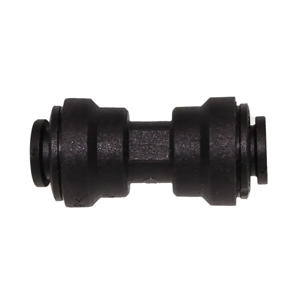 John Guest Union Connector Black Polypropylene - 5/16 2