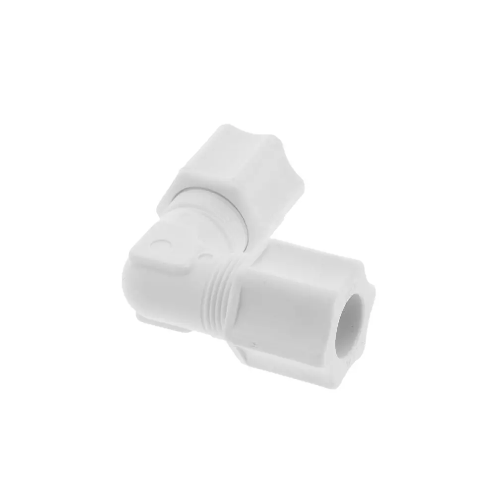 Jaco 50-8-P-O Polypropylene Union Elbow 1/2 Od Tube X 1/2 Od Tube 2