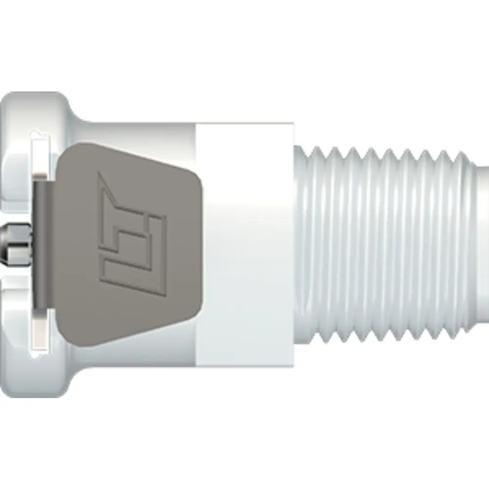 Linktech 20Ac Male Thread Socket, Valved, 1/8" Bspt 1